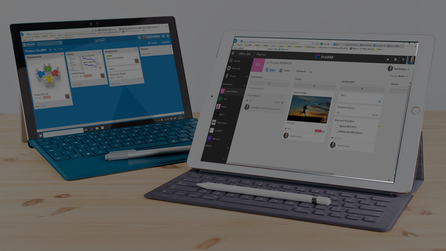 Managing Tasks Microsoft 365 Planner vs. Trello